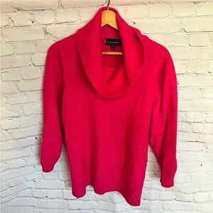 Lane Bryant | Bright Pink Turtle Neck Sweater | 18/20